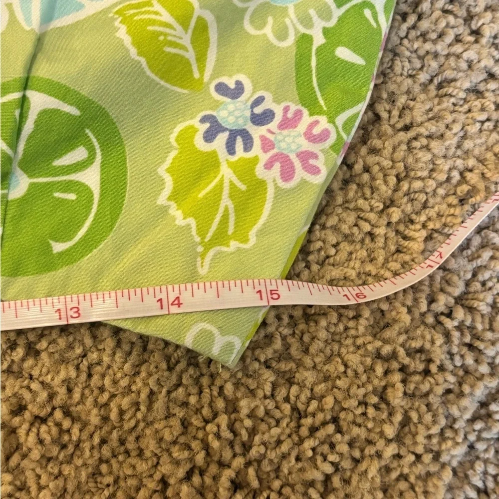 Lilly Pulitzer Guava Lime Twist Cotton Blend Skirt 10 - Retired Print